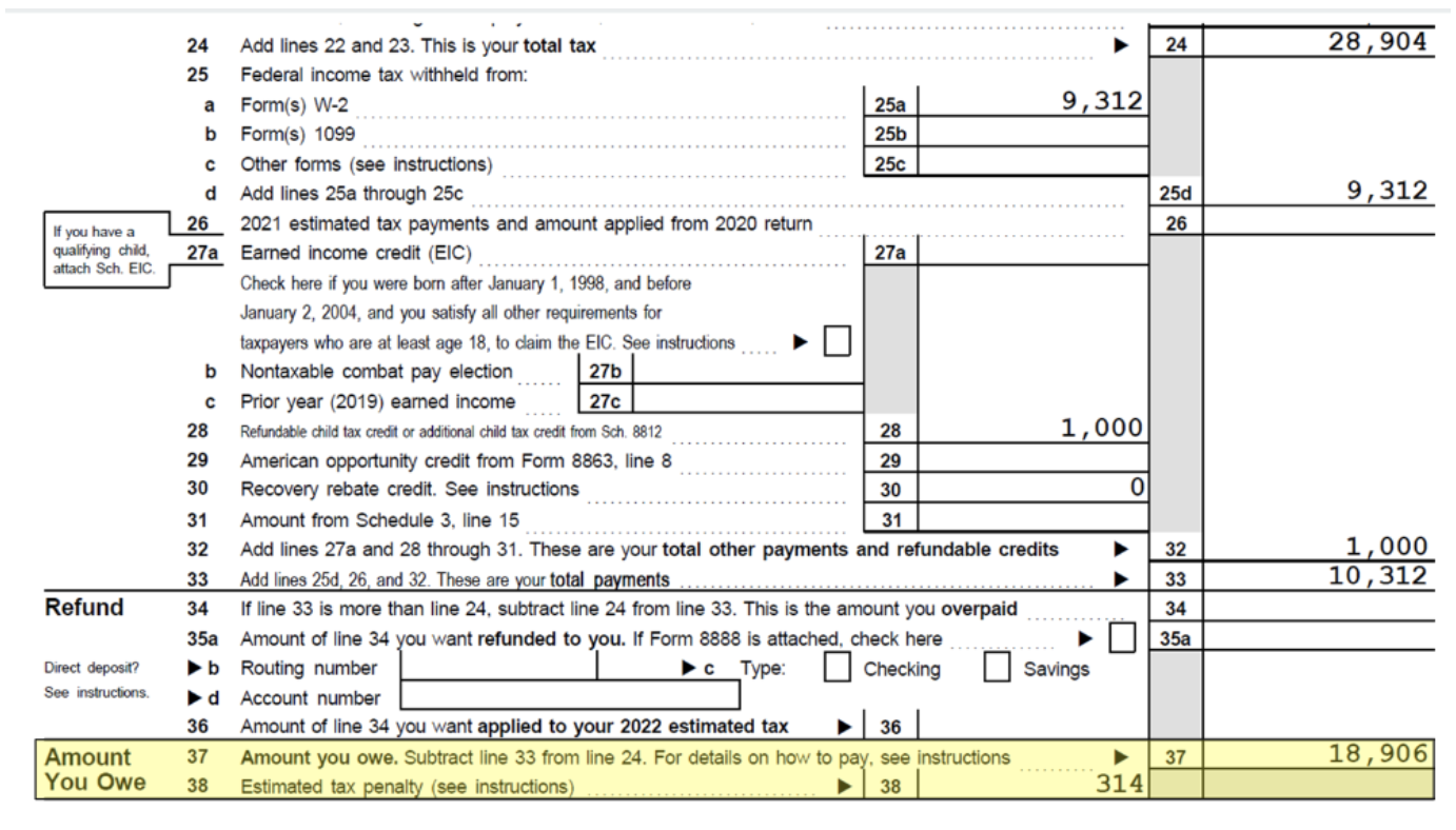 Quarterly Estimates and Withholding