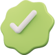 checkmark badge