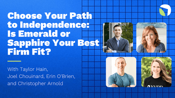 Choose Your Path to Independence: Is Emerald or Sapphire Your Best Firm Fit