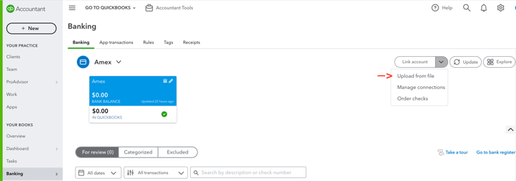 How to Upload a CSV File