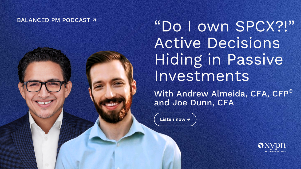 “Do I own SPCX?!” - Active Decisions Hiding in Passive Investments